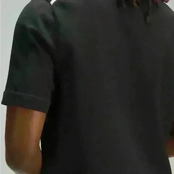 lululemon Boxy Knit T-Shirt (Black, Nomad, & Bone color) - Picture 6 of 8